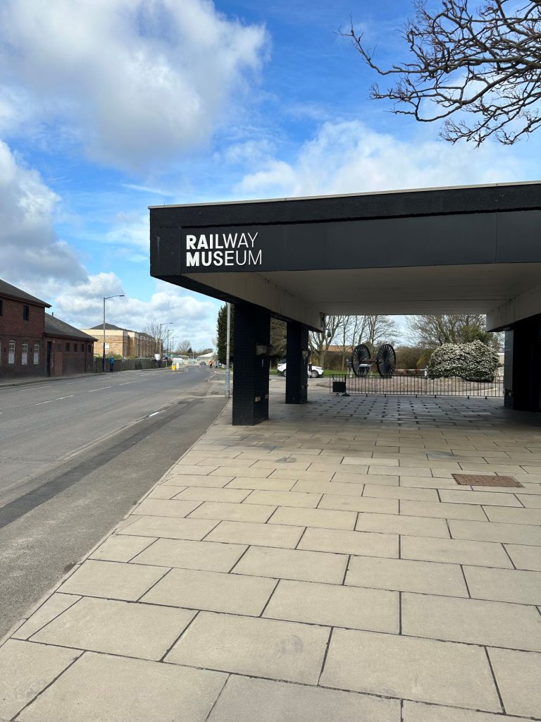 entrance to Railway Museum in York